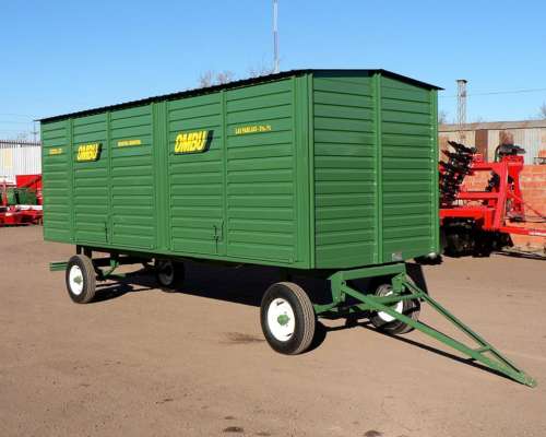 Acoplado Casilla Tipo Taller 5.80x2.11 C/ Techo Ombu