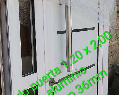 Puerta de Aluminio Linea Herrero 36 MM