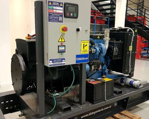 Grupo Electrógeno Baudouin 44 KVA (sin Cabina) + TTA