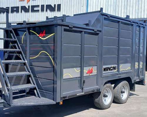 Trailer Acoplado Dron Carrozado 1 y 2 Ejes