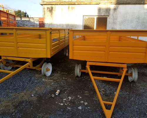 Acoplados Playos Impagro de 4X2 Mts para 4 TN