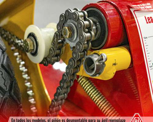 Motocortadora de Cesped C/ Motor 15 HP. 5X4 Arranque Elect.