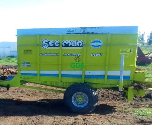 Desparramador de Estiercol MP-8 Mts con Platos. Secman