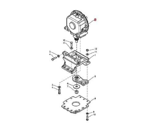 Bocha Caja de Cuchilla Case New Holland Original 84294453