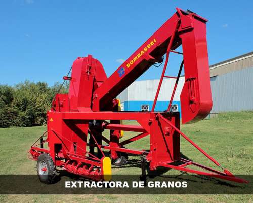 Extractora de Granos Silo Bolsa Bombassei