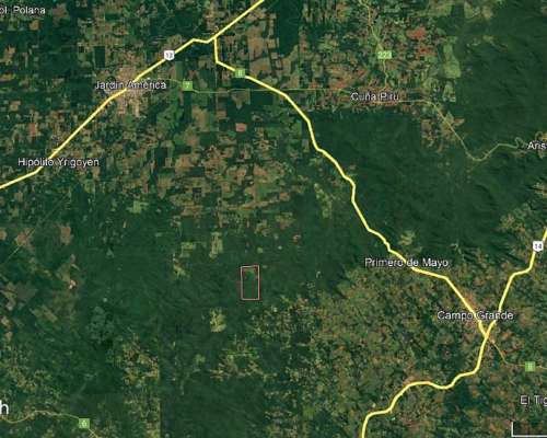 Campo de 300 Ha en Jardín América, Misiones