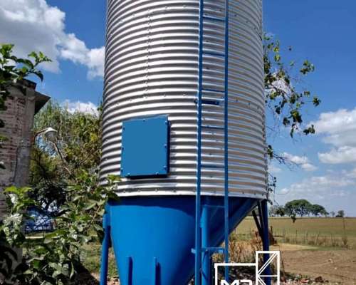 Silos Aéreos. Metalpamp Metalúrgica Menonita