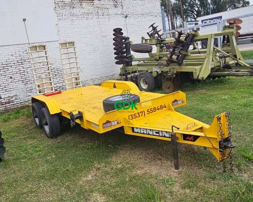 Carreton Tipo Trailer 6tn C/rampa Trasera 5x2. Mancini. Disp