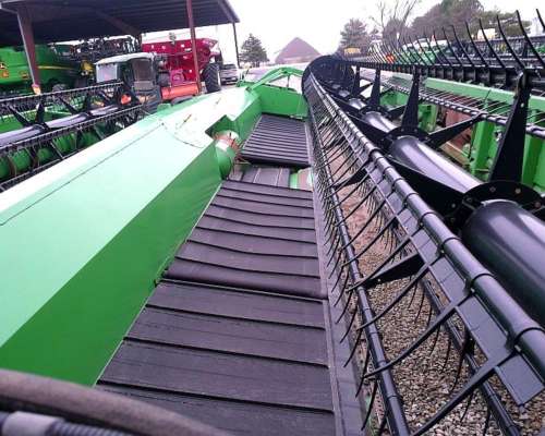 John Deere S670 Americana IVA Incluido, con Draper 635fd.