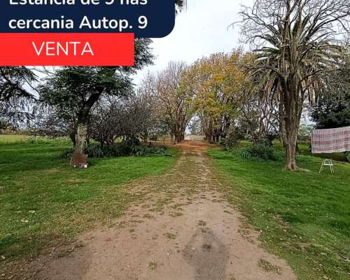 Campo de 9 Hectáreas en San Nicolás