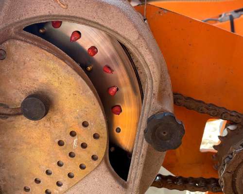 Sembradora Agrometal TX Mega Neumática 16 a 52 Doble Fert.