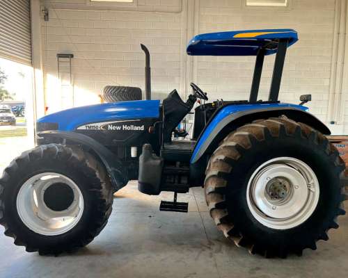 Tractor New Holland TM 150 Rops, Caja Mecánica, Mod 2006
