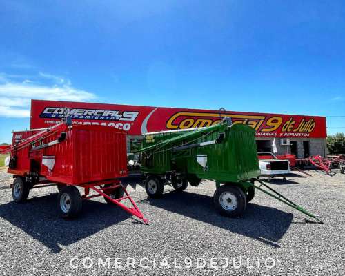 Tolvas Semilla y Fertilizante Ombu TFSO13 - Color a Eleccion