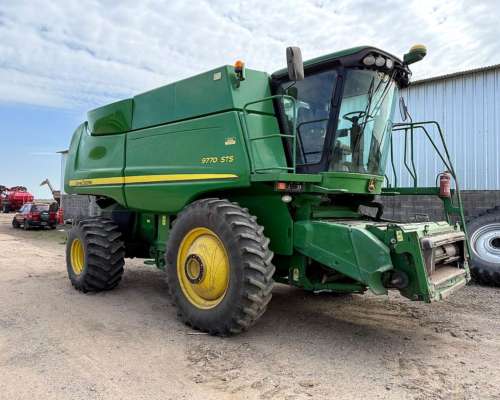 Cosechadora John Deere 9770, 4wd, Dual, Draper 40pies, 2012