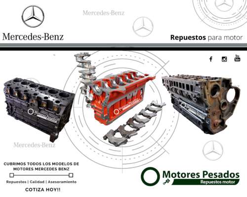 Semiarmado Cummins - Scania - Iveco - Mercedes Benz - Perkin