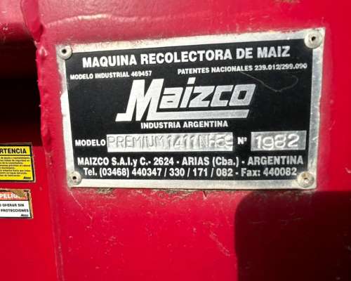 Maicero - Maizco - año 2008 - 14 a 52.5 CMS - Embocador Case