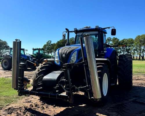 Tractor New Holland T8 320 Duales 710 año 2017 POT NOM 250cv