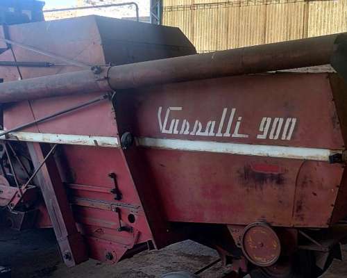 Cosechadora Vassalli 900 Funcionando