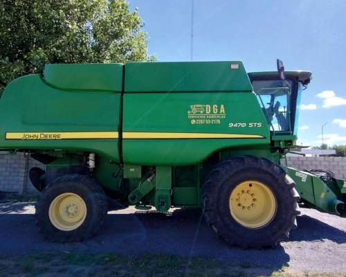Cosechadora John Deere 9470 Sts, año 2010