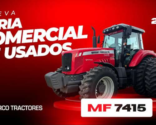 Tractor Massey Ferguson 7215 225 HP - Usado 2016