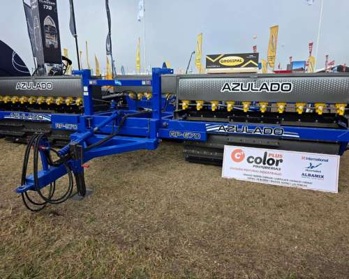 Rolo Triturador Azulado de 6,80 Mts