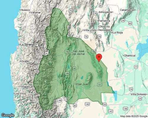 Valle Fertil (san Juan) 3600 Has Sobre Asfalto