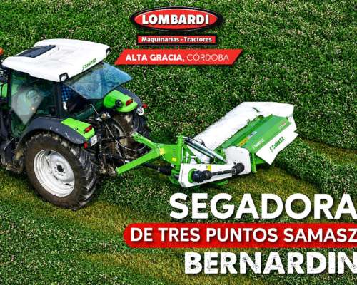 Segadora de Arrastre Tres Puntos Bernardin Entrega Inmediata