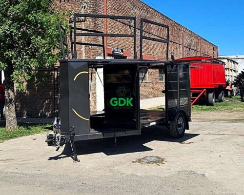 Trailer para Drone 1 Eje. Mancini. Disponible.