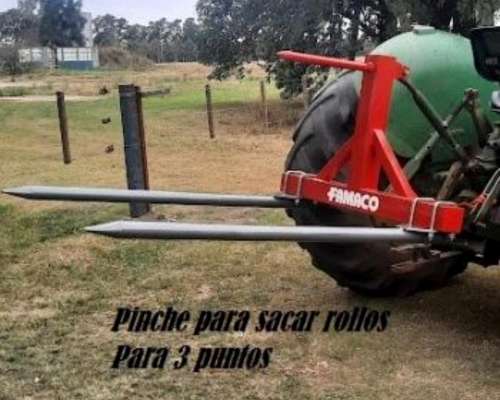 Cargador de Rollos y Fardos Transportador Barbuy UN Rollo 3p