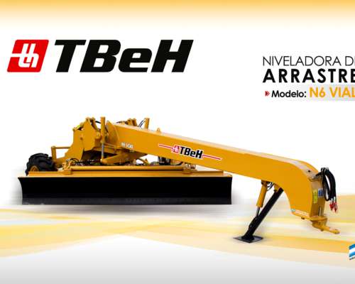 Niveladora de Arrastre Modelo N6 Vial Tbeh Nuevo