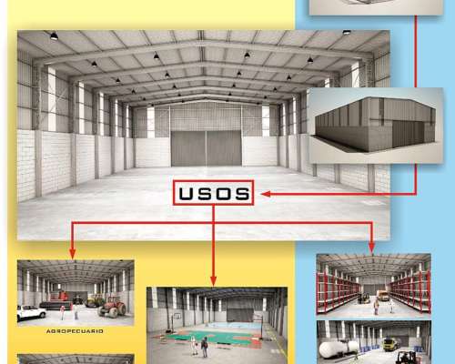 Nave Industrial Modular 20x20