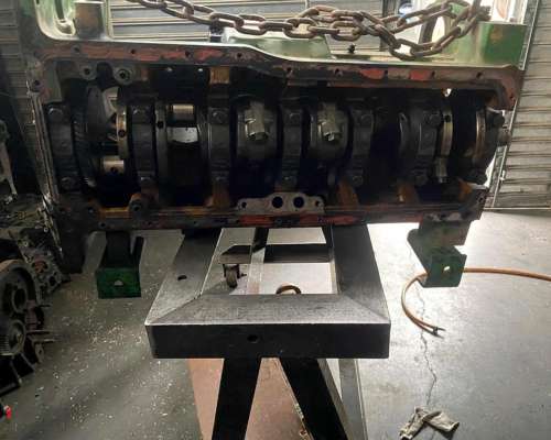 Block 6081 de Motor John Deere de Cosechadora 1550.