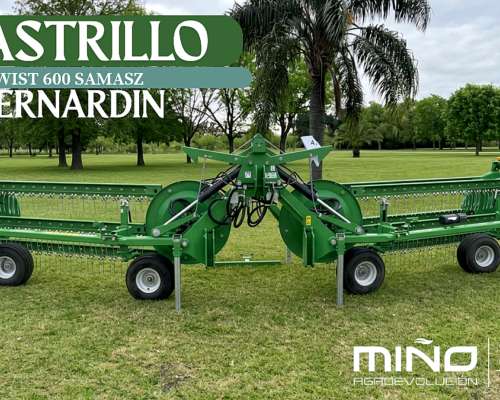 Rastrillo Hilerador Bernardin Samasz Twist 600 Nuevo