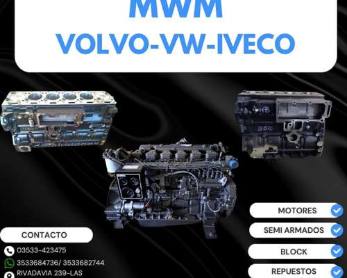 Block MWM 229 4 Cilindros