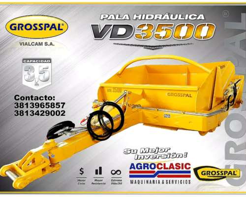 Pala de Arrastre Grosspal VD 3500