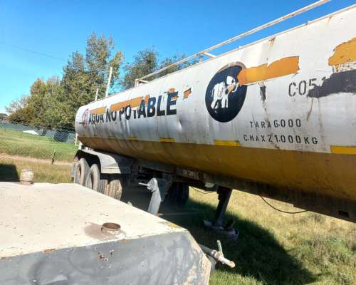 Semi Rremolque Tanque Regador