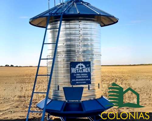 Silos Comedero Reforzados - Colonias Menonitas- Metalmen