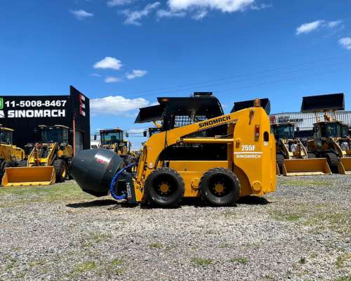 Minicargadora Trompo Hormigonero Sinomach 255f Cerrada A/C