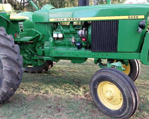 Tractor John Deere 2420 - Año: 1973 - u$s 19.000 - Agroads