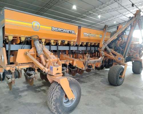 Sembradora Agrometal 24/42 Fert. Doble con Baratec. año 2018
