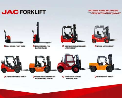 Autoelevador JAC 25 HE TT Eléctrico Batería de Litio