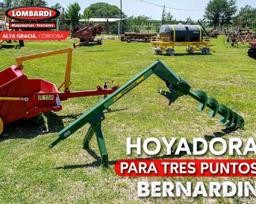 Hoyadora Bernardin Nueva para Tres Puntos
