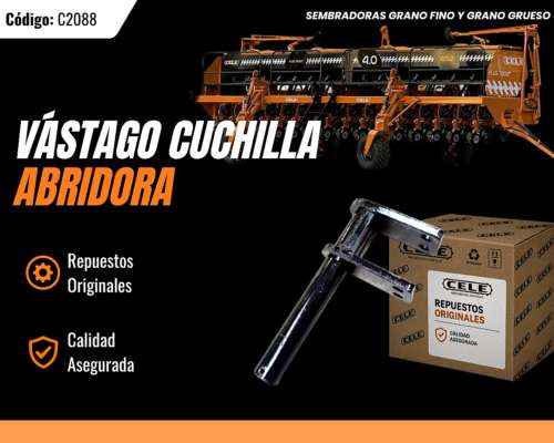 Vástago de Cuchilla Abridora