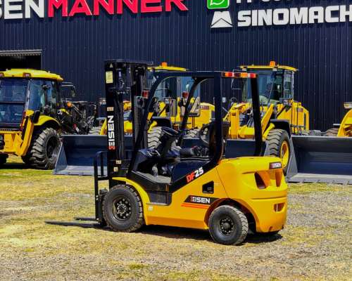 Autoelevador Eisen DF25 2500kg Torre Doble 3.7m Powershift