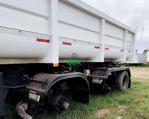 Batea Volcadora Trasera 3 Ejes 27 M3 con Abs. - Ombu