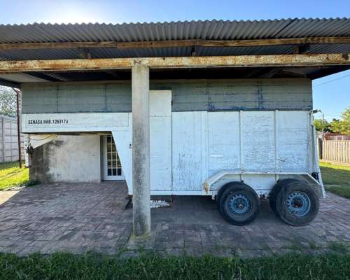 Trailer para 2 Caballo Doble Eje
