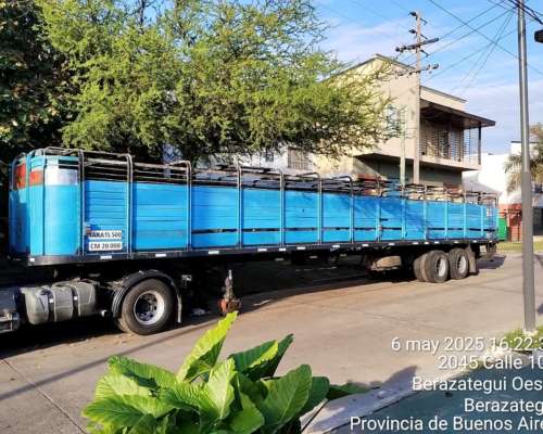 Semi Jaula Lamopi 1980 2 Ejes 15,80 M ✨🚛