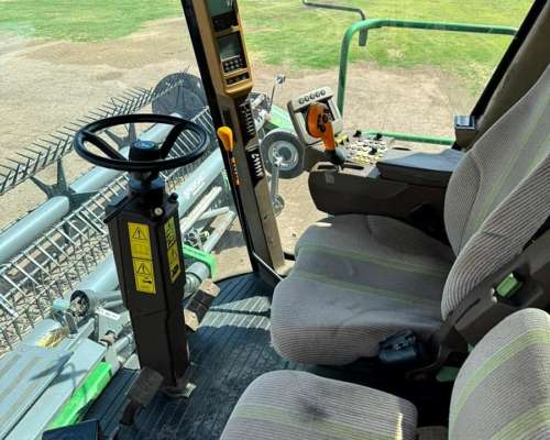 John Deere 9770 Doble. Dual. Draper Piersanti 40p. 8500/5700