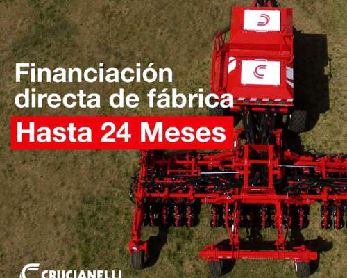 Sembradoras Crucianelli Drilor - de 8.5 y 10 Metros -