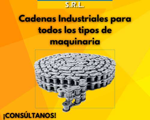 Cadenas REX Industriales, para Todo Tipo de Maquinaria